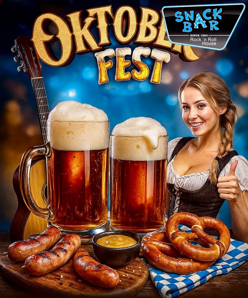 OKTOBEER FEST – Pivo, Glasba & Bavarske Poslastice - vsak dan - akciske cene piva & hrane