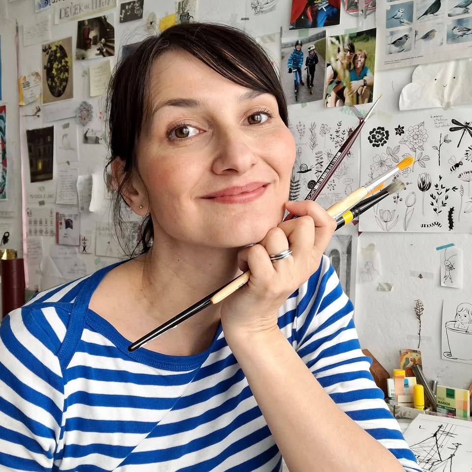 Maja P. Kastelic, akademska slikarka, ilustratorka