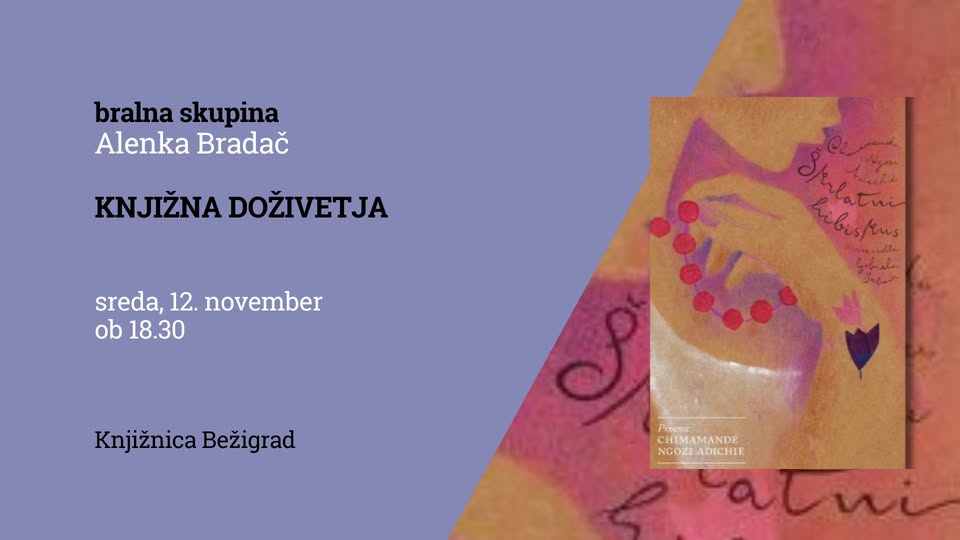 Knjižna doživetja - Alenka Bradač