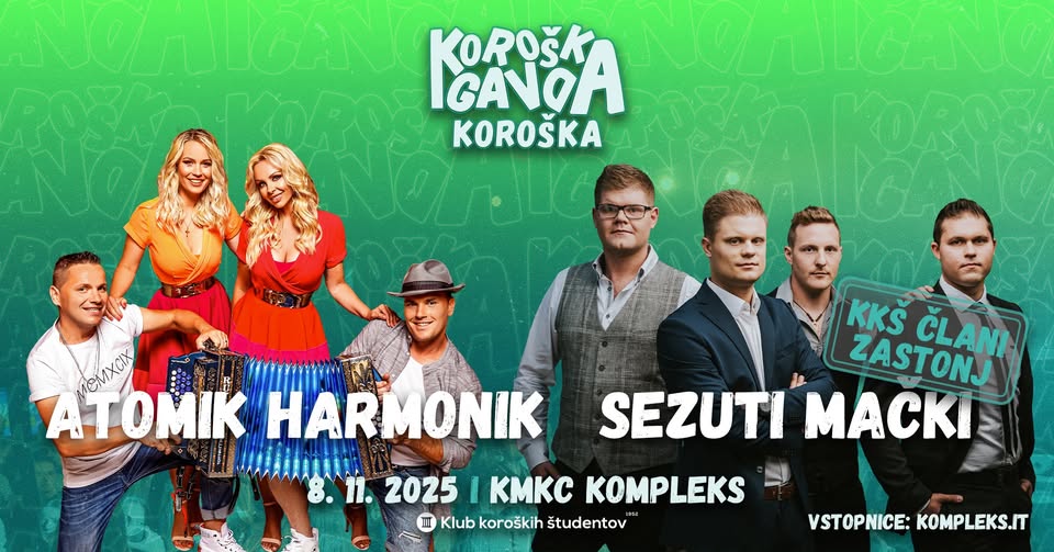 ATOMIK HARMONIK || SEZUTI MAČKI || Koroška gavda na Koroškem ||