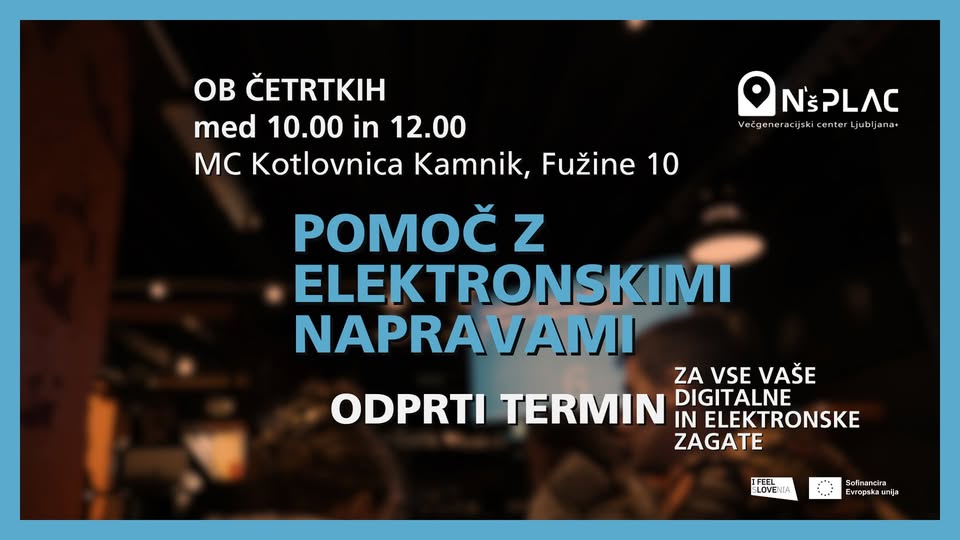 VGC+ Pomoč z elektronskimi napravami ODPRTI TERMIN