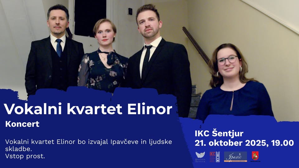 Koncert vokalnega kvarteta Elinor