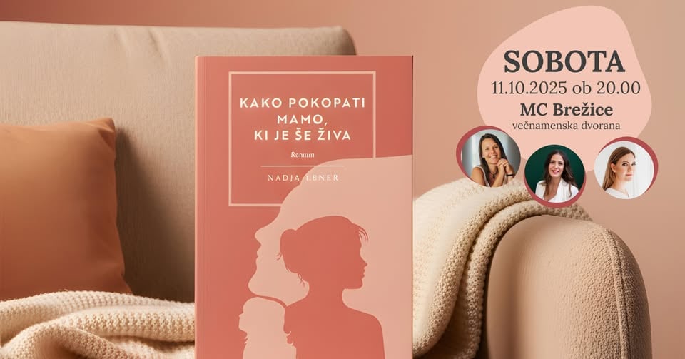 Pogovor o knjigi - Kako pokopati mamo, 11. 10. 2025