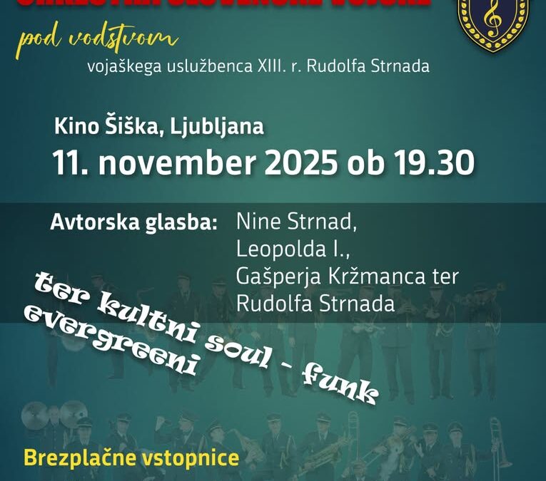 KONCERT BIG BANDA ORKESTRA SLOVENSKE VOJSKE