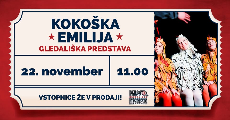 Gledališka predstava: KOKOŠKA EMILIJA