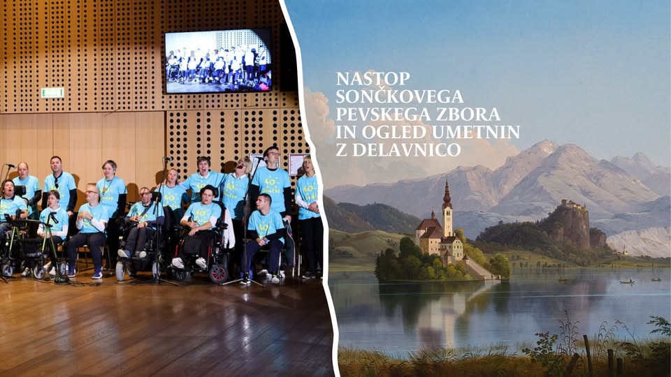 Z igro do dediščine: Men' se poje – nastop Sončkovega pevskega zbora in ogled umetnin z delavnico