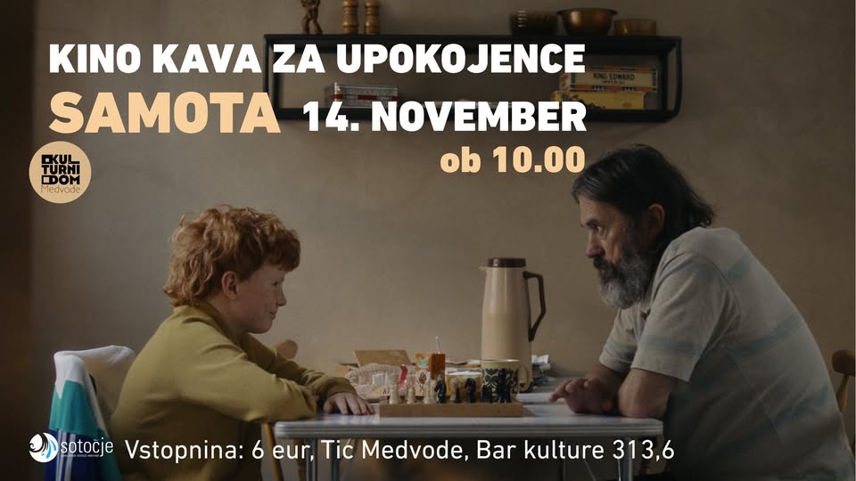 KINO KAVA za upokojence : SAMOTA
