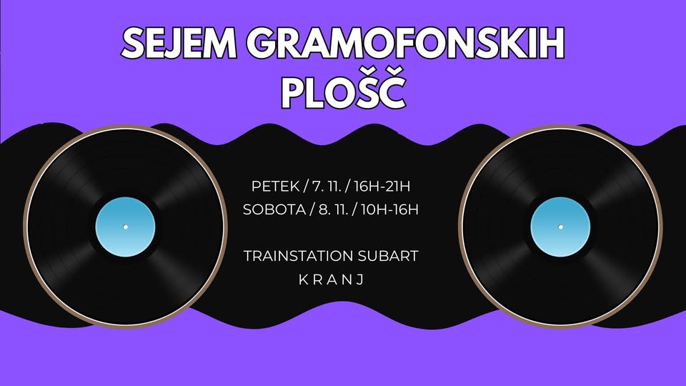 Sejem gramofonskih plošč @ TrainStation SubArt