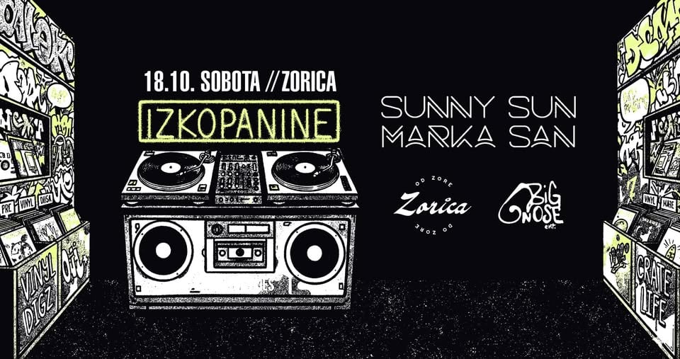 IZKOPANINE / Big Nose hip hop edition