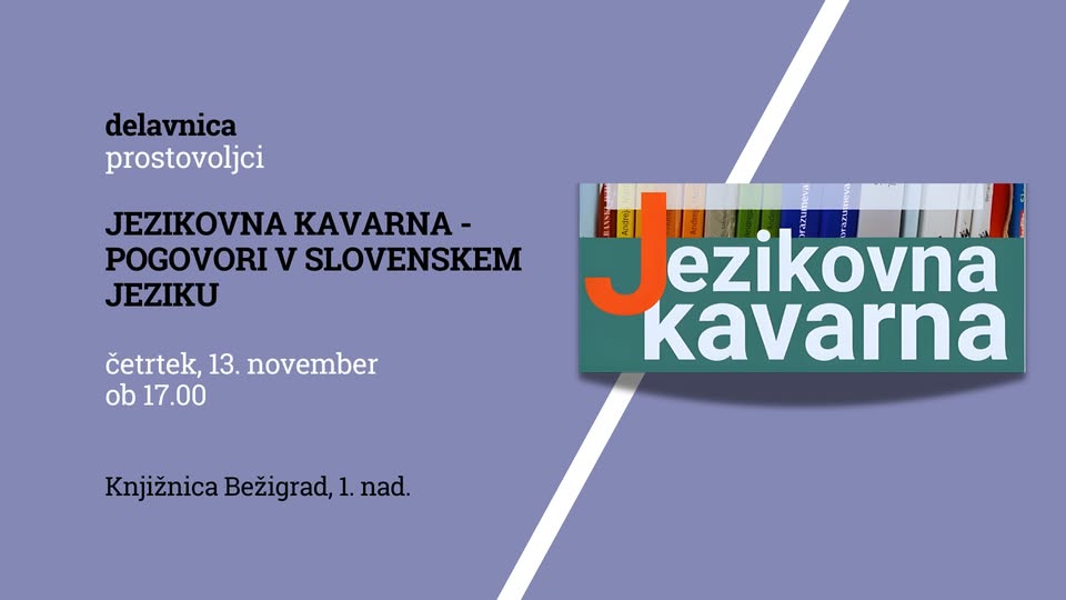 Jezikovna kavarna - pogovori v slovenskem jeziku