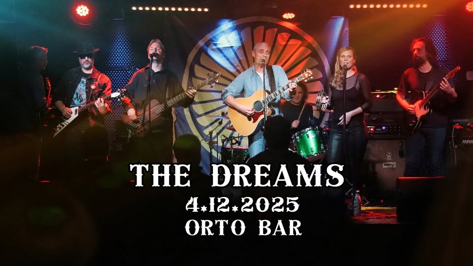 THE DREAMS + posebna gosta | Orto Bar | 4.12.2025 |