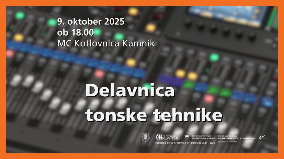 Delavnica tonske tehnike