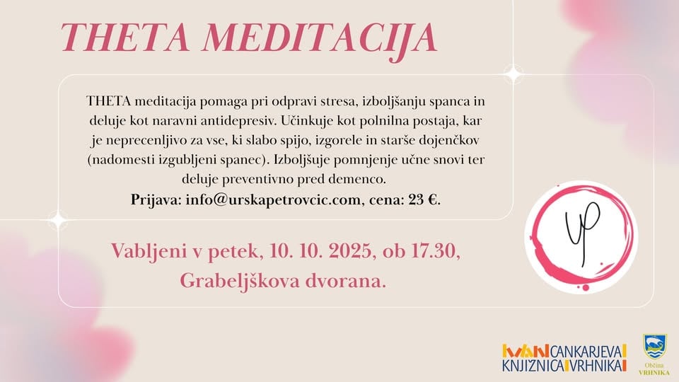 Urška Petrovčič – THETA meditacija