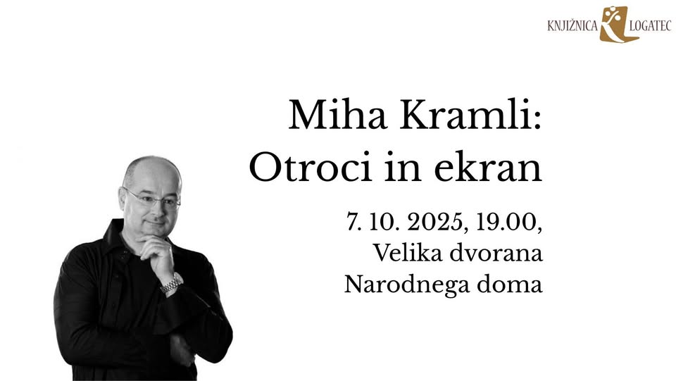 Miha Kramli: Otroci in ekran – iskanje ravnovesja v digitalni dobi