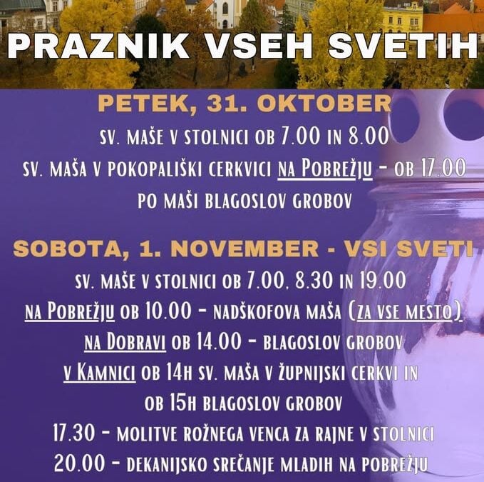 Prazniki Vseh svetnikov