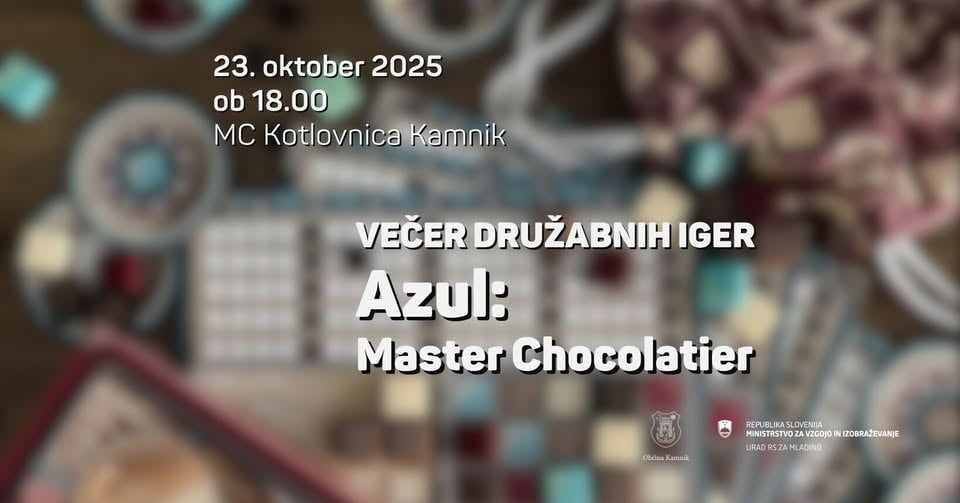 Večer družabnih iger: Azul: Master Chocolatier