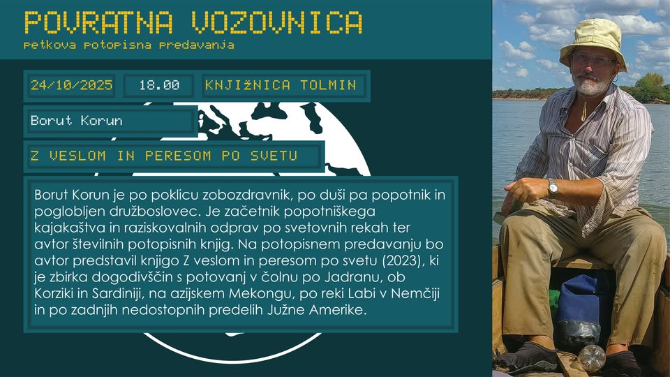 Povratna vozovnica - Z veslom in peresom (Borut Korun)