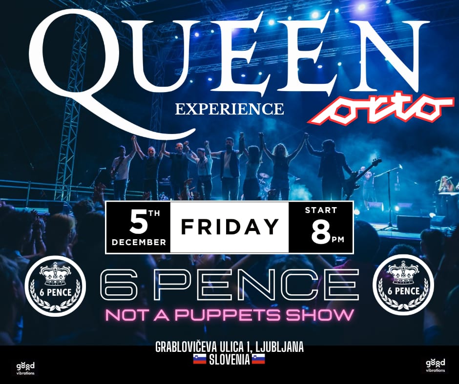 6 Pence - Queen Experience LIVE @ Ljubljana