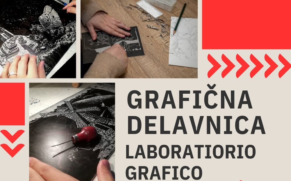 DELAVNICA UMETNIŠKE GRAFIKE Z MIHO ERIČEM