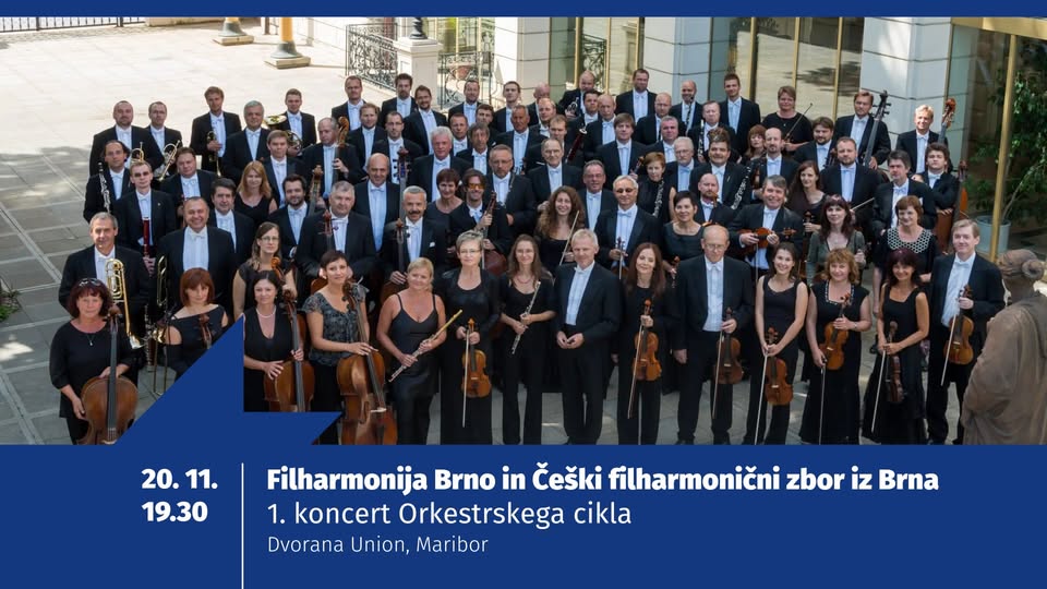 Filharmonija Brno in Češki filharmonični zbor iz Brna, 1. koncert Orkestrskega cikla