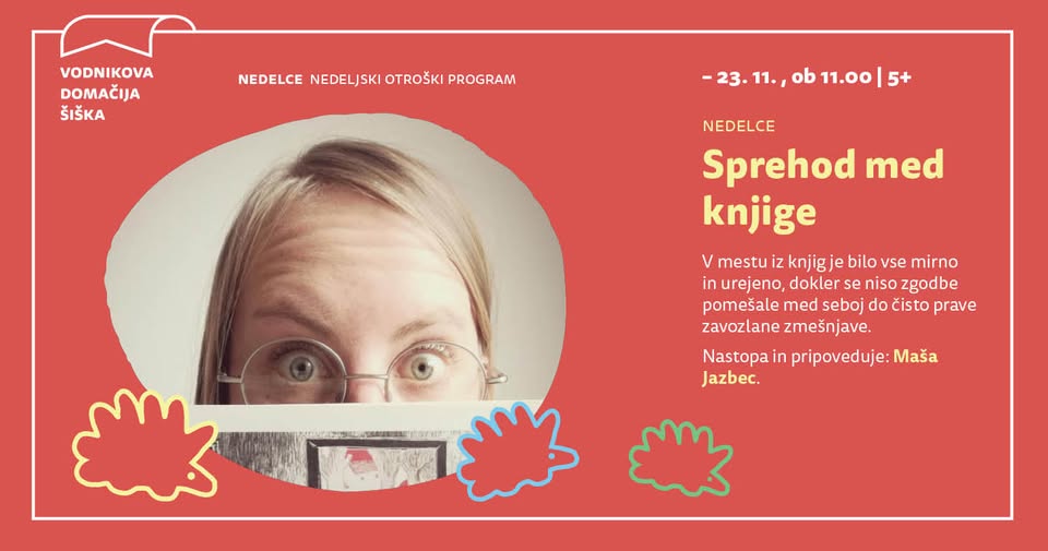 Nedelce: Sprehod med knjige