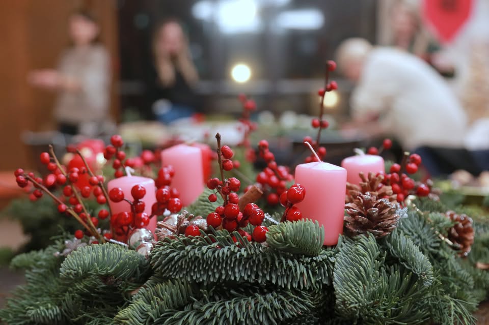 Delavnica adventnih venčkov