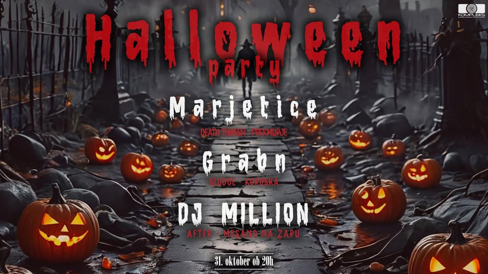Halloween party // KMKC Kompleks