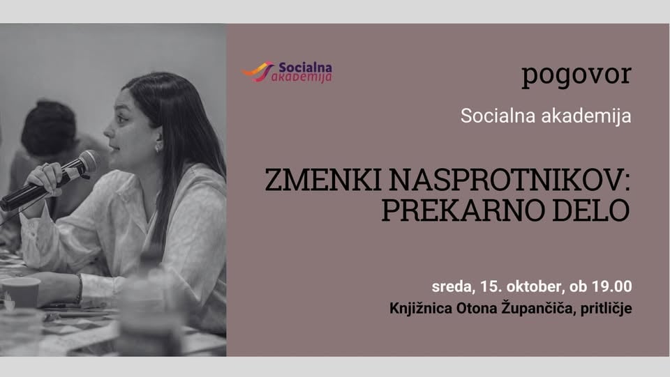 Zmenki nasprotnikov: prekarno delo