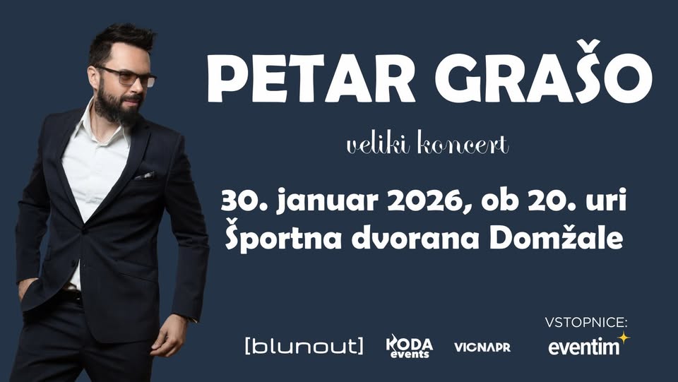 Petar Grašo • Športna dvorana Domžale • 30.01.2026