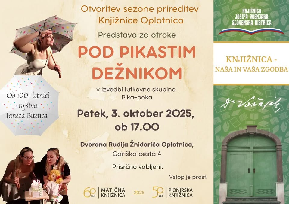 Otvoritev sezone prireditev Knjižnice Oplotnica