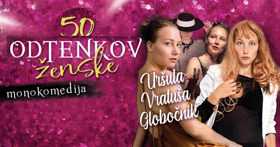 Monokomedija 50 ODTENKOV ŽENSKE