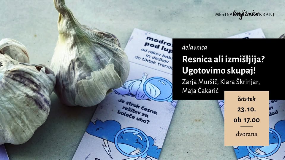 delavnica / Resnica ali izmišljija? Ugotovimo skupaj!