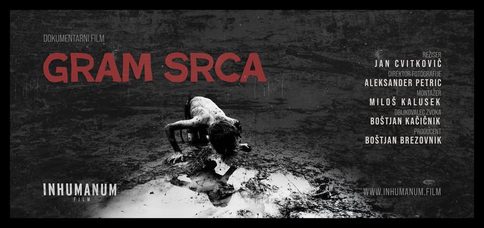 Projekcija dokumentarnega filma GRAM SRCA režiserja Jana Cvitkoviča