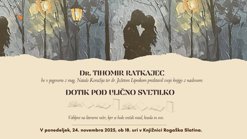 Dotik pod ulično svetilko