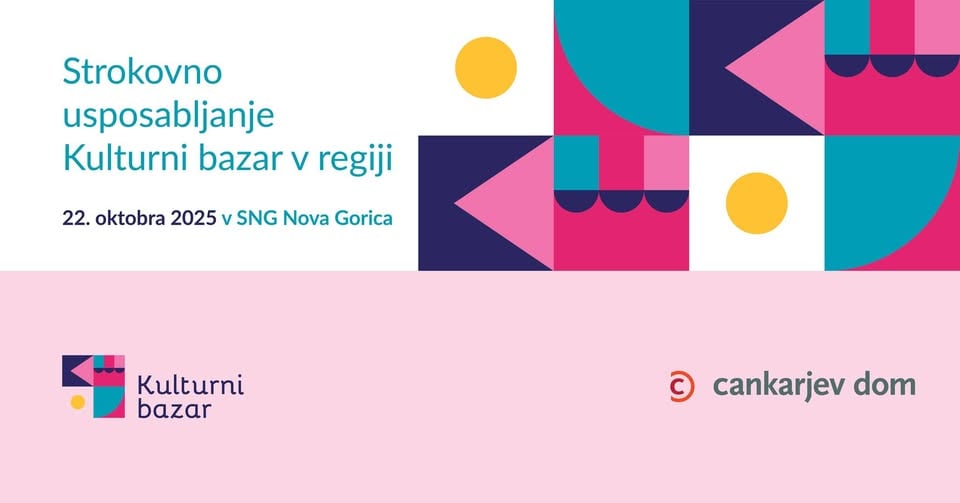 Kulturni bazar v regiji 2025