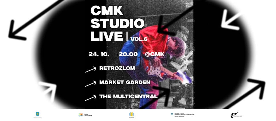 CMK Studio Live vol. 6 - Retrozlom, Market Garden, The Multicentral (kvalifikacijski koncert #2)