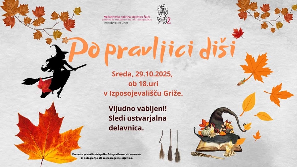 Pravljična ura v Izposojevališču Griže