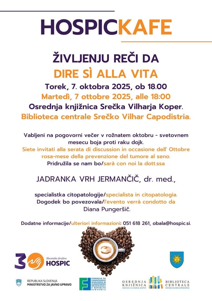 HOSPICKAFE z Jadranko Vrh Jermančič