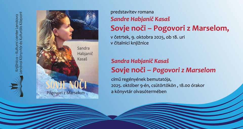 Predstavitev romana Sovje noči – Pogovori z Marselom
