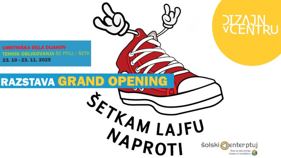 Otvoritev razstave GRAND.OPENING