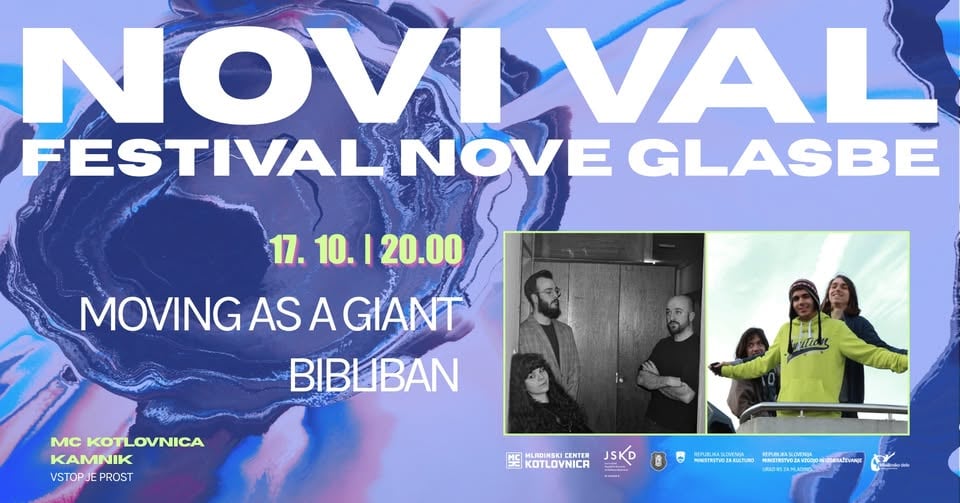 Novi val // Moving as a Giant + BibliBan