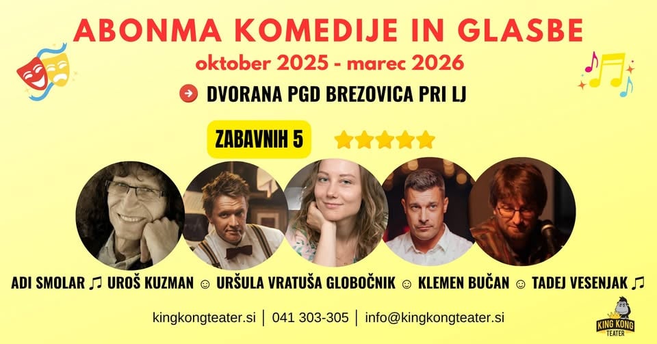 Abonma - ZABAVNIH 5 - Brezovica pri Ljubljani