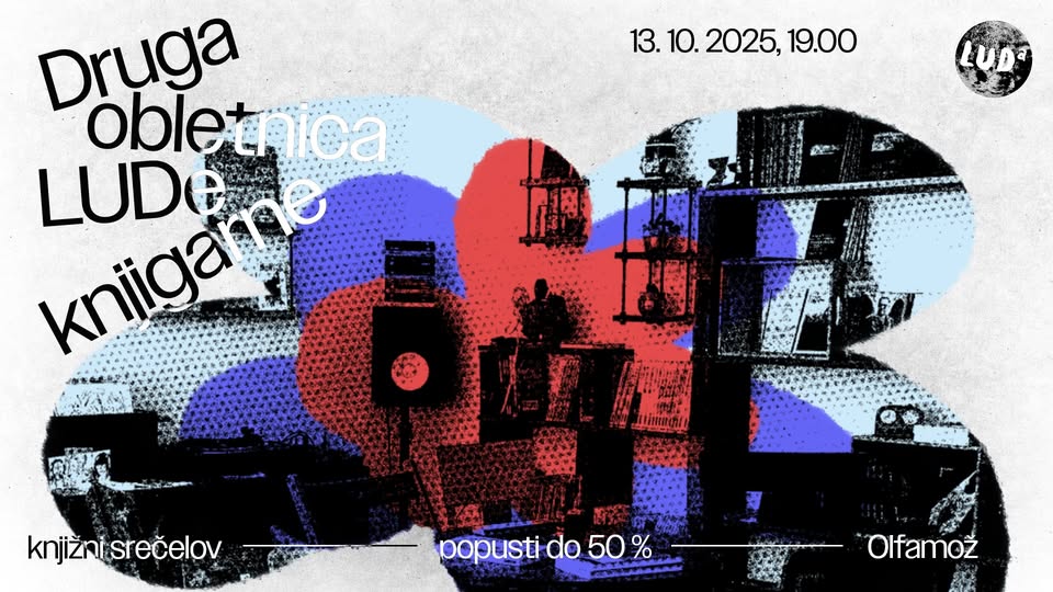 Druga obletnica LUDe knjigarne!