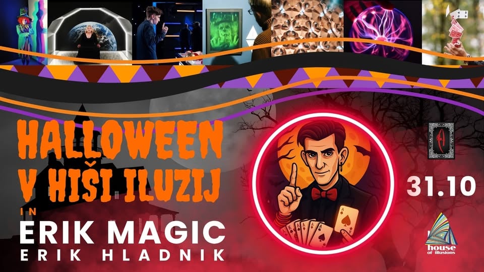 HALLOWEEN V HIŠI ILUZIJ