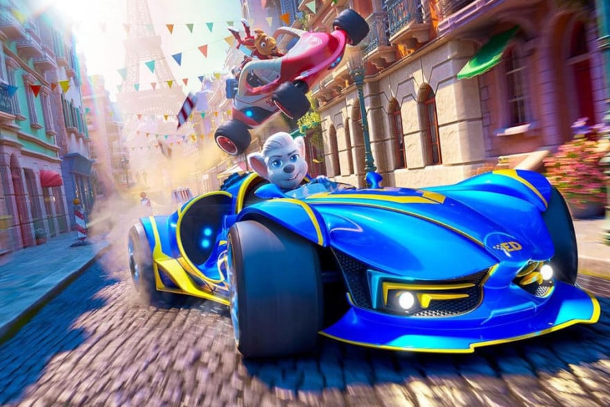 VELIKA NAGRADA EVROPE (sinh. animirana športna pustolovščina)