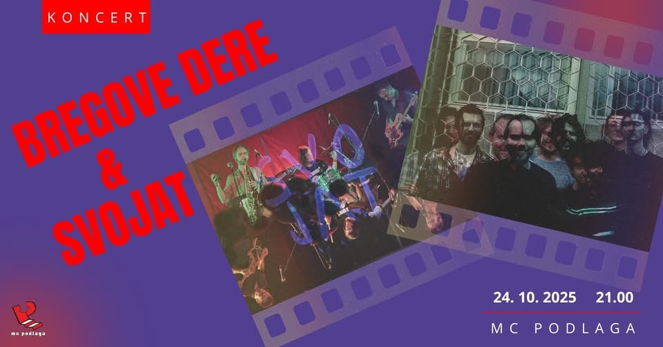 Koncert: BREGOVE DERE & SVOJAT
