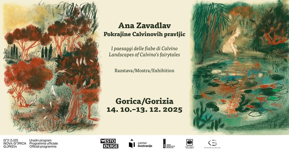 Ana Zavadlav: Pokrajine Calvinovih pravljic | Razstava