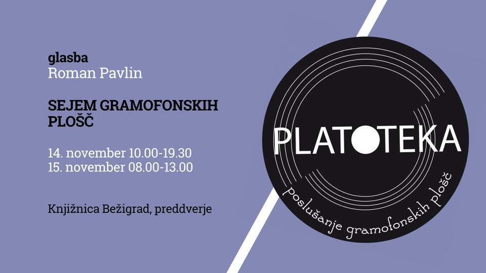 Sejem gramofonskih plošč – Roman Pavlin