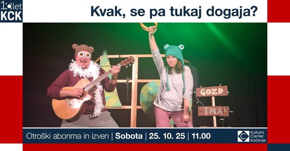 Kvak, se pa tukaj dogaja?