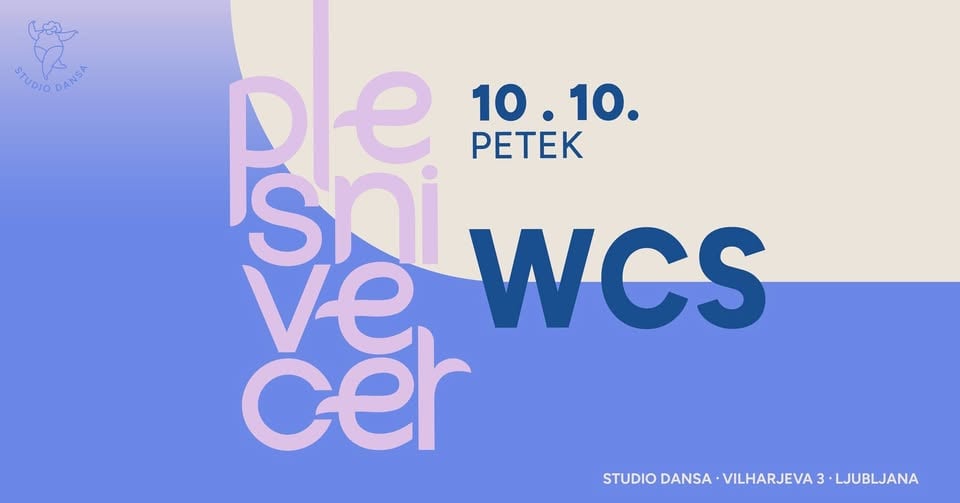 WEST COAST SWING | plesni večer | 10.10.2025